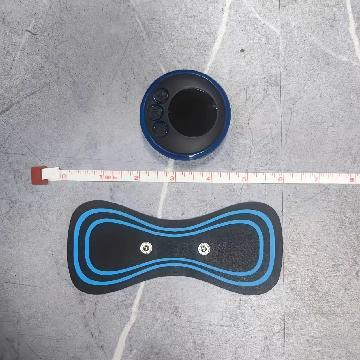 Remote Control EMS Neck Massager Mini Cervical Back Patch Stimulator Massageador Mat Portable Gel Pad Stickers Slim